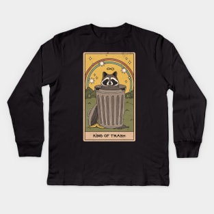 King of Trash Kids Long Sleeve T-Shirt